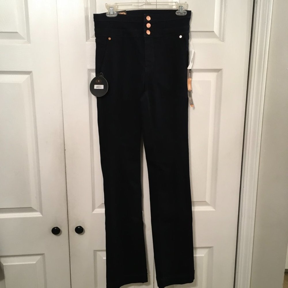 One 5 One High Waisted Straight Long Length Jeans